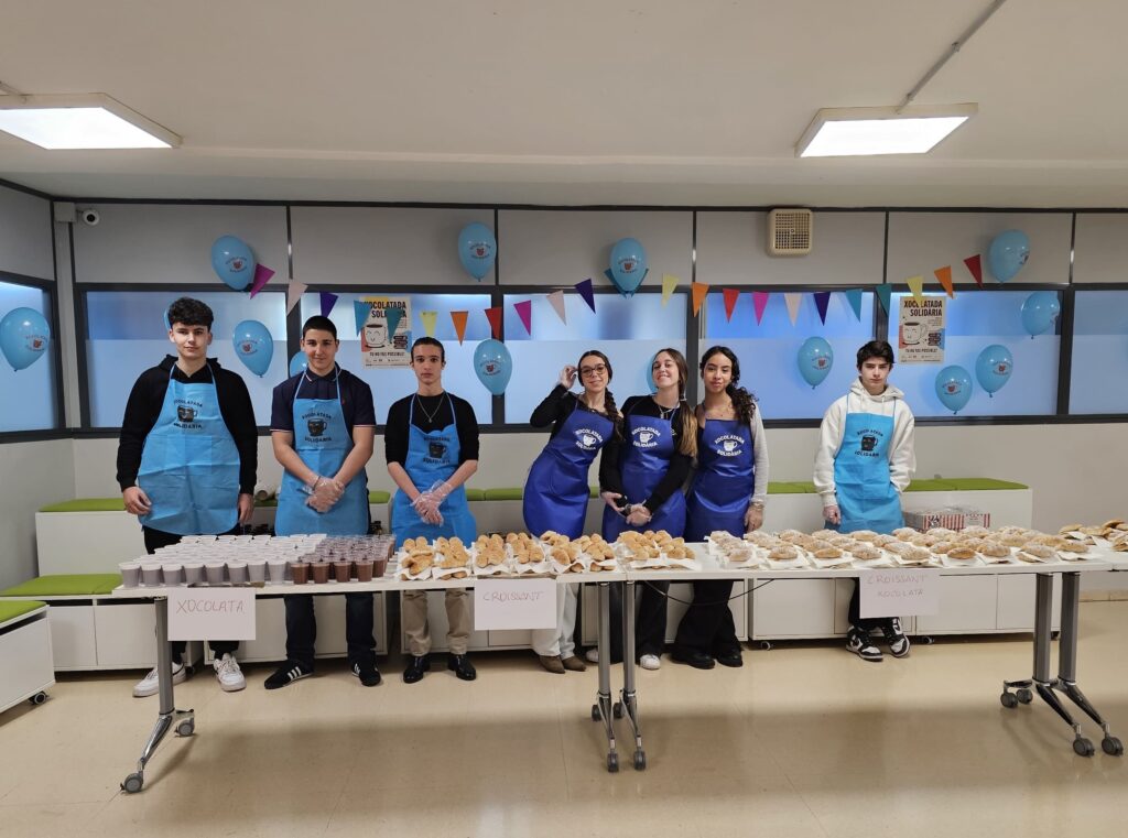 Monlau participa en la 9ª edición de la Chocolatada Solidaria 2026