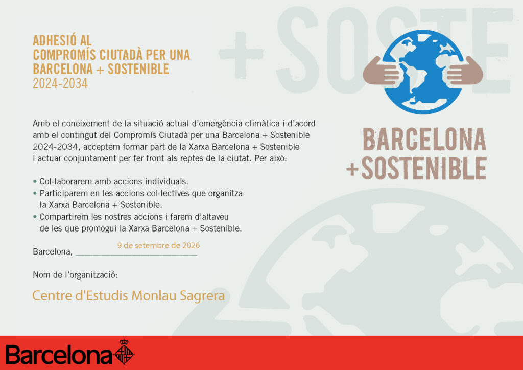 Monlau ESOBAT se suma a Barcelona + Sostenible