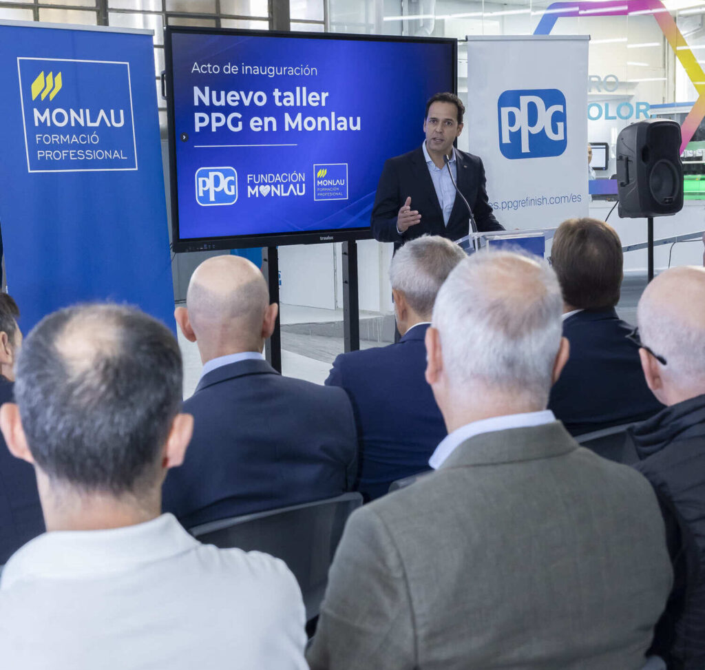 Monlau FP inaugura el Taller de Carrocería PPG LINQ