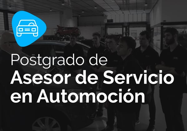 Postgrado de Asesor de Servicio en Automoción
