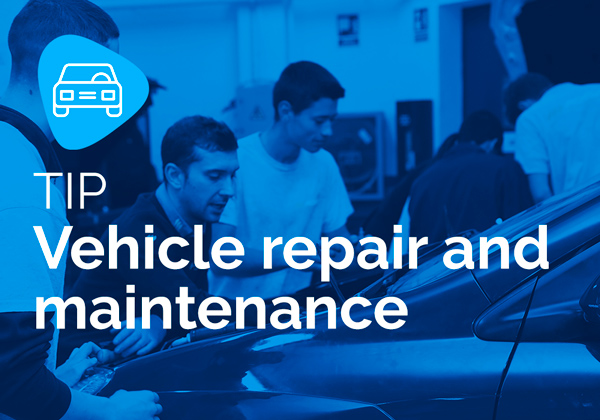 TIP Vehicle repair and maintenance