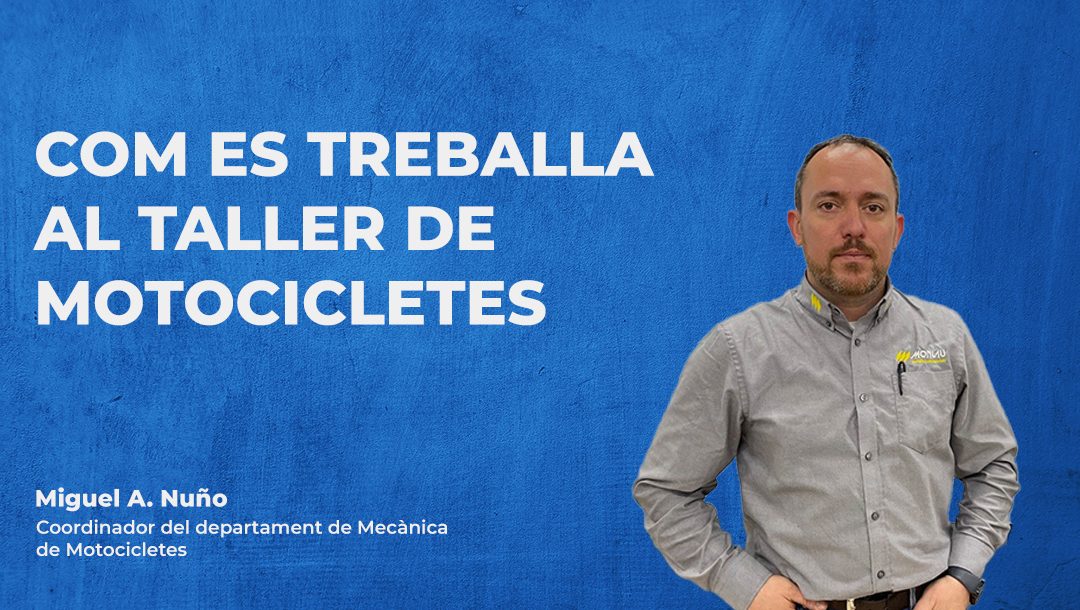 Com es treballa al taller de motocicletes