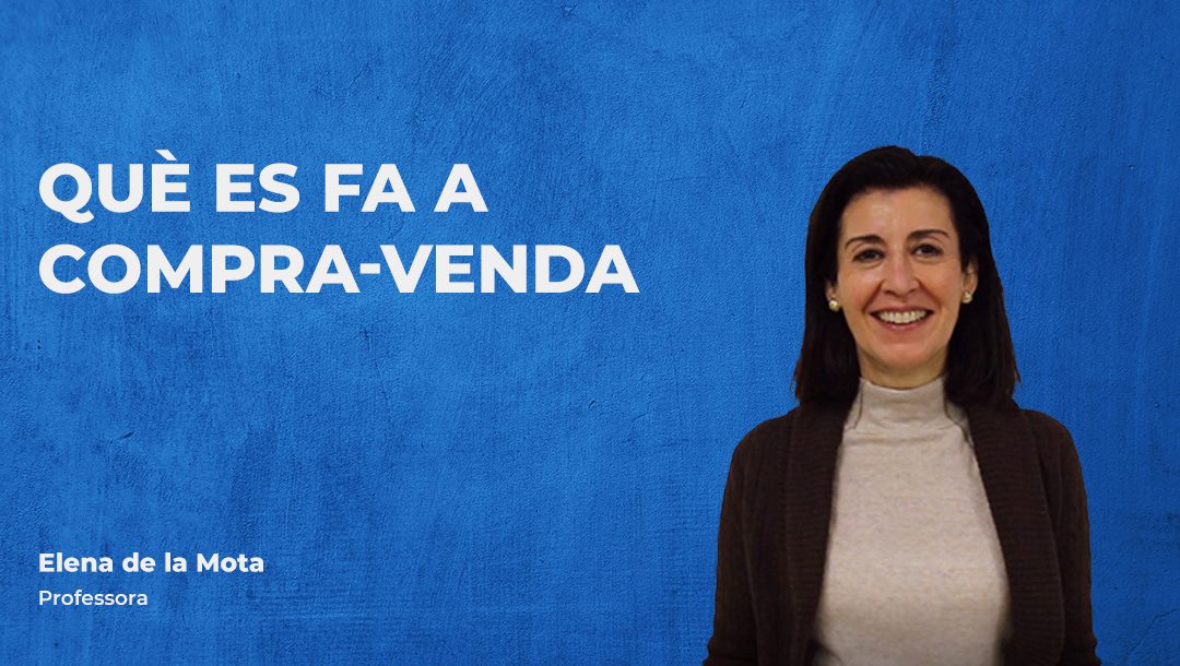 què es fa a compra-venda