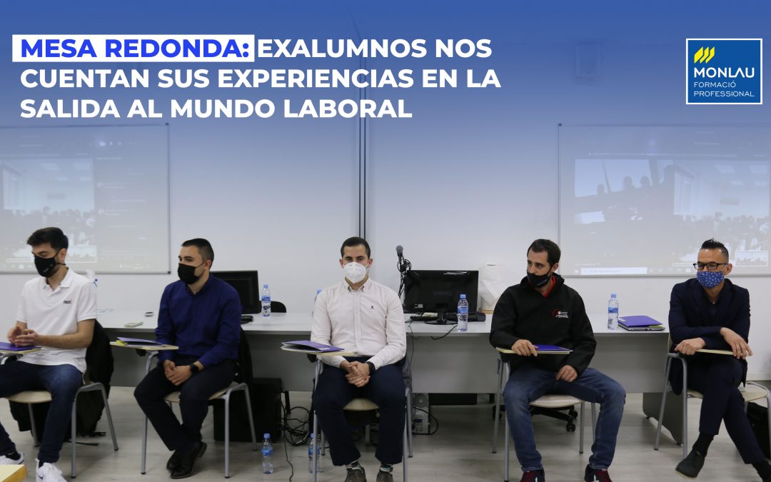 Mesa redonda con los exalumnos de automoción