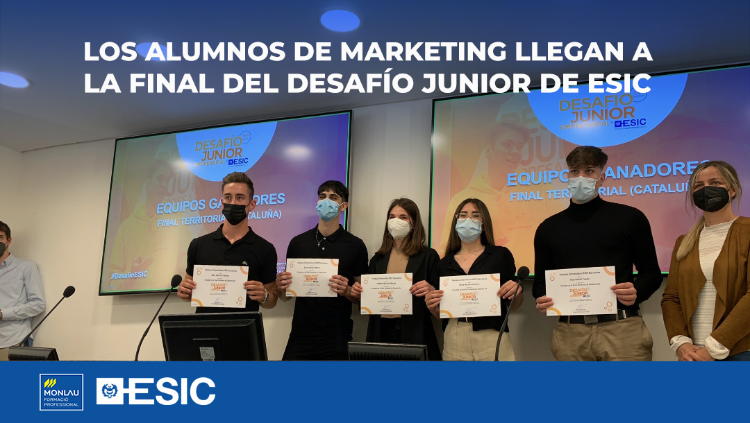 Los alumnos de Marketing llegan a la final del Desafío Junior de ESIC