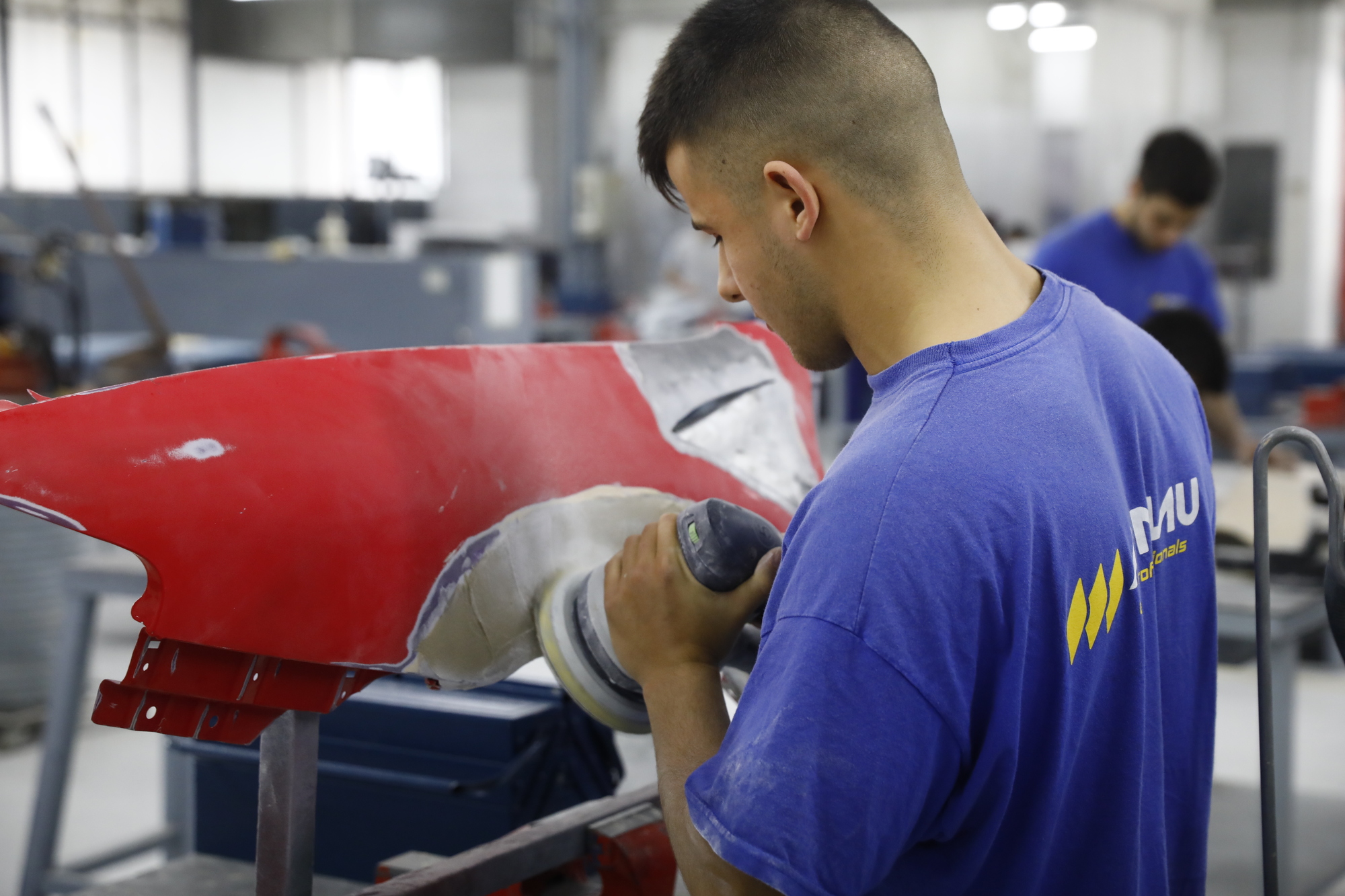 Com es treballa la reparació de la carrosseria?