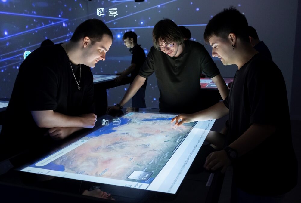 Sala inmersiva de Monlau: innovación educativa en Barcelona